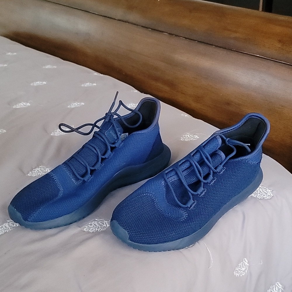 Men's Adidas Tubular Shadow Knit Mystery Blue sz12